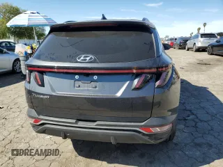 2023 Hyundai Tucson SEL with VIN 5NMJB3AE4PH233335, listed as a Copart auction lot 46365925 with 50,023 mi miles and Salvage Title. Bid and sale history available at carsss.com. Image 6.