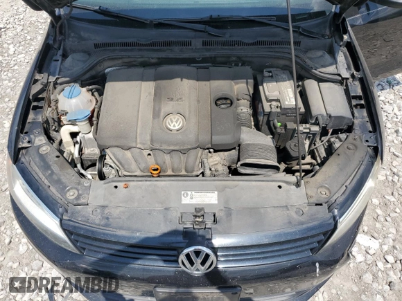 2012 Volkswagen Jetta SE with VIN 3VWDX7AJ3CM064030, listed as a Copart auction lot 62994955 with 185,770 mi miles and Salvage title. Bid and sale history available at DreamBid. Image 11.