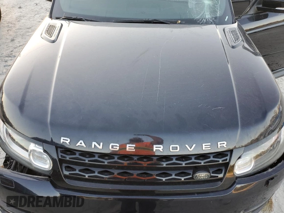2014 Land Rover Range Rover Sport Autobiography with VIN SALWV2TF4EA394345, listed as a Copart auction lot 75535834 with 0 mi miles and Salvage Title. Bid and sale history available at carsss.com. Image 12.