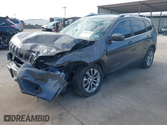 2020 Jeep Cherokee Latitude Plus with VIN 1C4PJLLB5LD639711, listed as a IAAI auction lot 41261752 with 35,609 mi miles. Bid and sale history available at carsss.com. Image 19.