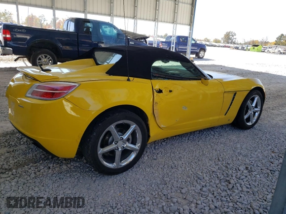 2008 Saturn Sky Red Line z VIN 1G8MF35XX8Y120130, wystawiony jako Copart lot #77553434 z przebiegiem 110 716 mil mil oraz Tytuł czysty. Historia ofert i sprzedaży dostępna na DreamBid. Obrazek 3.