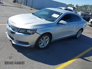 2017 Chevrolet Impala LT with VIN 1G1105SA3HU161608, listed as a IAAI auction lot 41852961 with 102,992 mi miles and . Bid and sale history available at DreamBid. Image 17.
