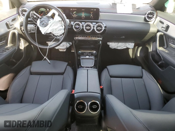 2020 Mercedes-Benz CLA 250 with VIN WDD5J4HB7LN068406, listed as a Copart auction lot 53327505 with 96,726 mi miles and Salvage title. Bid and sale history available at DreamBid. Image 8.
