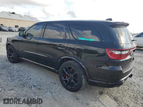 2021 Dodge Durango SRT Hellcat with VIN 1C4SDJH91MC662339, listed as a Copart auction lot 78752194 with 50,682 mi miles and Salvage Title. Bid and sale history available at DreamBid. Image 2.