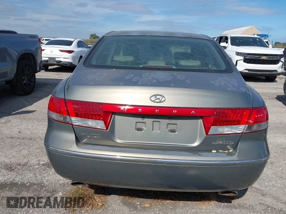 2007 Hyundai Azera SE with VIN KMHFC46F07A156589, listed as a IAAI auction lot 40896753 with 0 mi miles. Bid and sale history available at carsss.com. Image 15.