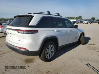 2023 Jeep Grand Cherokee Limited z VIN 1C4RJHBG1PC523873, wystawiony jako Copart lot #55999025 z przebiegiem 63 273 mil mil oraz Szkoda całkowita • Salvage title. Historia ofert i sprzedaży dostępna na DreamBid. Obrazek 3.