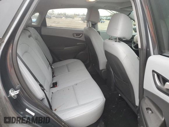 2021 Hyundai Kona Ultimate with VIN KM8K53A55MU665296, listed as a Copart auction lot 87856885 with 28,574 mi miles and Salvage Title. Bid and sale history available at carsss.com. Image 11.