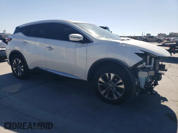 2016 Nissan Murano S with VIN 5N1AZ2MG8GN171780, listed as a Copart auction lot 48805945 with 126,312 mi miles and Salvage Title. Bid and sale history available at carsss.com. Image 4.