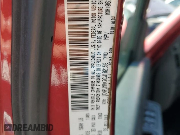 2012 Jeep Liberty Sport with VIN 1C4PJMAK0CW182156, listed as a Copart auction lot 66534525 with 128,133 mi miles and Clean title. Bid and sale history available at DreamBid. Image 13.
