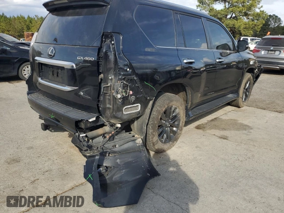 2021 Lexus GX with VIN JTJAM7BX4M5285688, listed as a Copart auction lot 47777425 with 40,161 mi miles and Salvage Title. Bid and sale history available at carsss.com. Image 3.