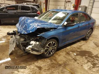 2023 Volkswagen Jetta Sport with VIN 3VWBM7BU4PM010718, listed as a IAAI auction lot 41582445 with 45,382 mi miles and . Bid and sale history available at DreamBid. Image 17.