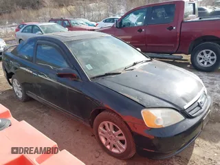 2002 Honda Civic EX with VIN 1HGEM22992L053042, listed as a IAAI auction lot 41442729 with 140,238 mi miles. Bid and sale history available at carsss.com. Image 1.