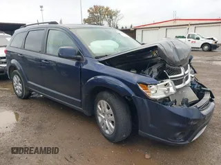 2019 Dodge Journey SE with VIN 3C4PDCBB5KT821412, listed as a IAAI auction lot 40901003 with 27,099 mi miles and . Bid and sale history available at DreamBid. Image 1.