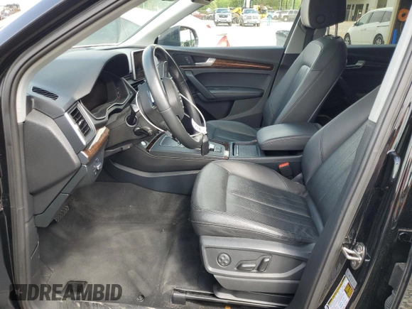 2019 Audi Q5 Premium Plus with VIN WA1BNAFYXK2046742, listed as a Copart auction lot 53631855 with 86,357 mi miles and Salvage title. Bid and sale history available at DreamBid. Image 7.