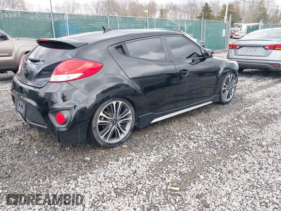 2016 Hyundai Veloster Turbo with VIN KMHTC6AE9GU268920, listed as a IAAI auction lot 42007242 with 188,086 mi miles and . Bid and sale history available at DreamBid. Image 4.