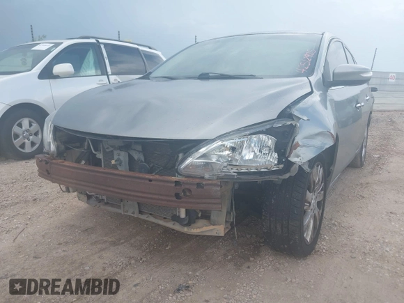 2014 Nissan Sentra SV with VIN 3N1AB7AP0EY274768, listed as a IAAI auction lot 42512925 with 184,584 mi miles and . Bid and sale history available at DreamBid. Image 6.