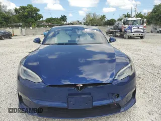 2021 Tesla Model S Long Range с VIN 5YJSA1E50MF452893, выставлен на аукционе Copart как лот 54139865 с пробегом 56 410 миль миль и Списание • Salvage title. История ставок и продаж доступна на DreamBid. Изображение 5.
