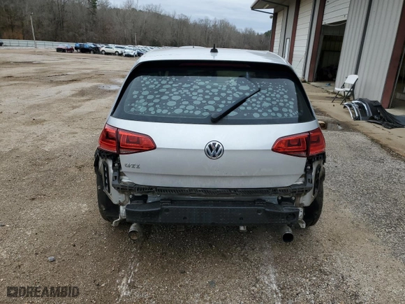 2016 Volkswagen Golf GTI S with VIN 3VWYT7AU3GM065949, listed as a Copart auction lot 45486335 with 128,708 mi miles and Salvage Title. Bid and sale history available at carsss.com. Image 6.