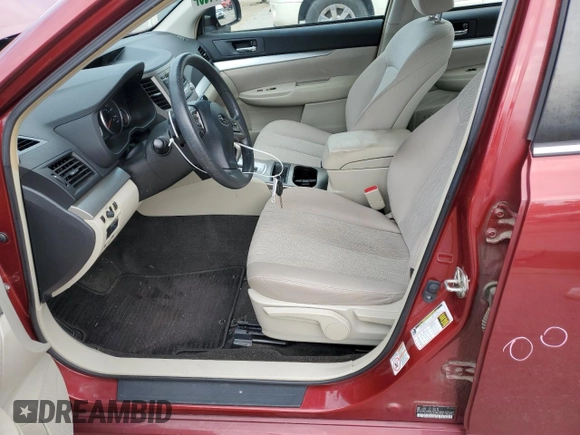 2014 Subaru Legacy 2.5i with VIN 4S3BMBA68E3009093, listed as a Copart auction lot 64075085 with 86,782 mi miles and Salvage title. Bid and sale history available at DreamBid. Image 7.