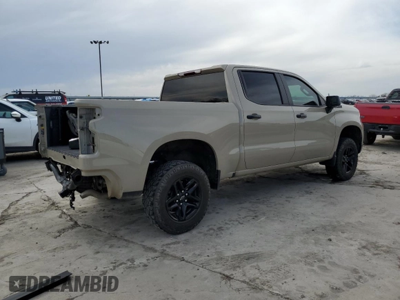 2023 Chevrolet Silverado 1500 LT Trail Boss with VIN 3GCUDFE88PG115832, listed as a Copart auction lot 48761895 with 57,479 mi miles and Salvage Title. Bid and sale history available at DreamBid. Image 3.