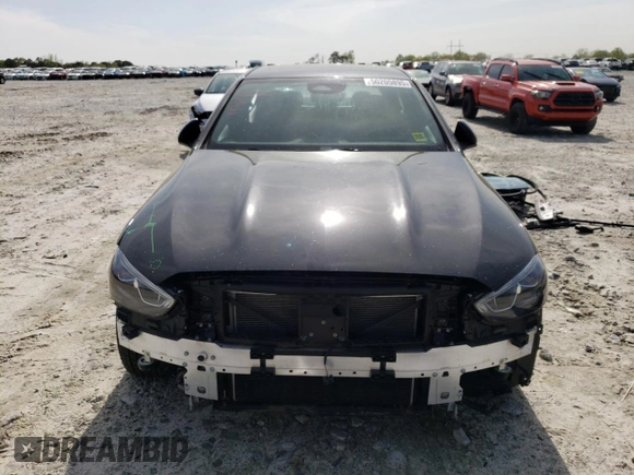 2024 Mercedes-Benz C 300 with VIN W1KAF4GB0RR210744, listed as a Copart auction lot 50205895 with 10,450 mi miles and Salvage Title. Bid and sale history available at carsss.com. Image 5.