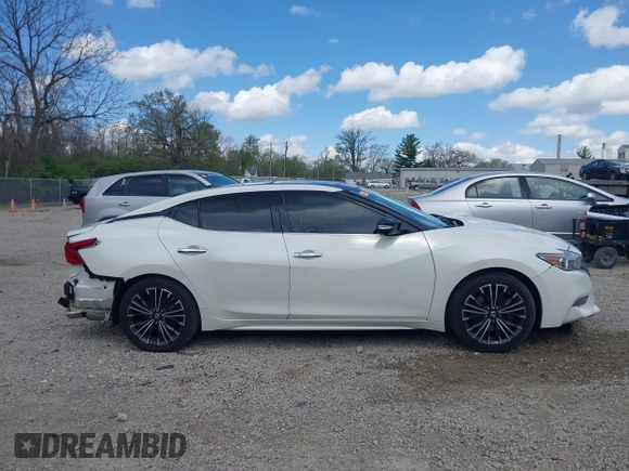2016 Nissan Maxima 3.5 SV with VIN 1N4AA6APXGC414322, listed as a IAAI auction lot 42061835 with 129,356 mi miles. Bid and sale history available at carsss.com. Image 14.