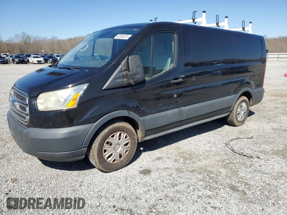 2015 Ford Transit Cargo with VIN 1FTNE1YM9FKB27413, listed as a Copart auction lot 53175155 with 262,291 mi miles and Salvage Title. Bid and sale history available at carsss.com. Image 1.