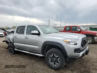 2022 Toyota Tacoma SR with VIN 3TMCZ5AN0NM533089, listed as a Copart auction lot 53757995 with 27,298 mi miles and Salvage title. Bid and sale history available at DreamBid. Image 4.