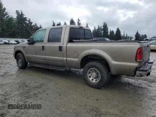 2002 Ford F-250 XL with VIN 1FTNW20S62ED38381, listed as a Copart auction lot 44265915 with 131,549 mi miles and Salvage Title. Bid and sale history available at DreamBid. Image 2.