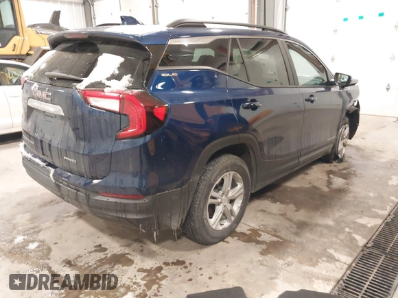 2023 GMC Terrain SLE with VIN 3GKALTEG4PL175792, listed as a IAAI auction lot 41322070 with 15,676 mi miles. Bid and sale history available at carsss.com. Image 4.