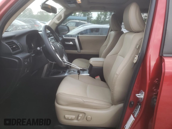 2018 Toyota 4Runner SR5 with VIN JTEZU5JR3J5187224, listed as a Copart auction lot 57596355 with 77,261 mi miles and Salvage title. Bid and sale history available at DreamBid. Image 7.