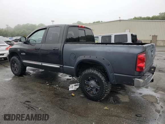 2008 Dodge 1500 SLT z VIN 1D7HU18218S501360, wystawiony jako Copart lot #61376315 z przebiegiem 164 766 mil mil oraz Czysty tytuł • Clean title. Historia ofert i sprzedaży dostępna na DreamBid. Obrazek 2.