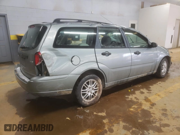 2005 Ford Focus SE with VIN 1FAFP36N65W207075, listed as a Copart auction lot 46033255 with 106,343 mi miles and Salvage Title. Bid and sale history available at carsss.com. Image 3.