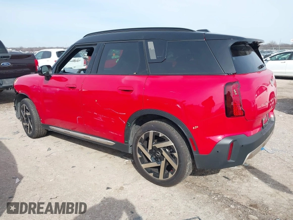 2025 MINI Countryman S z VIN WMZ23GA04S7P33413, wystawiony jako IAAI lot #41576638 z przebiegiem 9 505 mil mil oraz . Historia ofert i sprzedaży dostępna na DreamBid. Obrazek 3.
