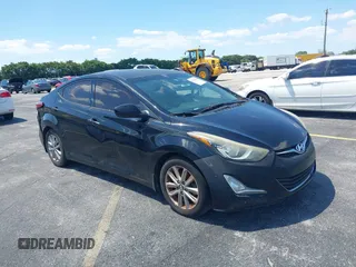 2016 Hyundai Elantra SE z VIN 5NPDH4AE3GH655259, wystawiony jako IAAI lot #42032526 z przebiegiem 152 676 mil mil oraz . Historia ofert i sprzedaży dostępna na DreamBid. Obrazek 1.
