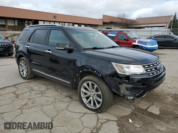 2016 Ford Explorer Limited with VIN 1FM5K8F8XGGC49625, listed as a Copart auction lot 51043015 with 131,667 mi miles and Salvage Title. Bid and sale history available at DreamBid. Image 4.