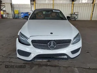 2017 Mercedes-Benz C 300 with VIN WDDWJ4JB1HF381256, listed as a Copart auction lot 46089415 with 91,389 mi miles and Clean Title. Bid and sale history available at carsss.com. Image 5.