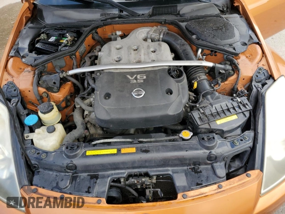 2006 Nissan 350Z Touring with VIN JN1AZ34E36M351006, listed as a Copart auction lot 71634754 with 113,312 mi miles and Non Repairable. Bid and sale history available at DreamBid. Image 11.