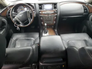 2011 Infiniti QX56 7-passenger with VIN JN8AZ2NE7B9006116, listed as a Copart auction lot 83417134 with 136,200 mi miles and Clean Title. Bid and sale history available at carsss.com. Image 8.