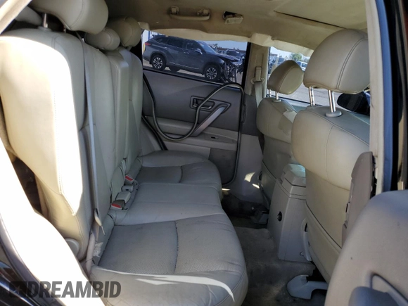 2005 Infiniti FX with VIN JNRAS08W25X212257, listed as a Copart auction lot 60644445 with 209,008 mi miles and Salvage title. Bid and sale history available at DreamBid. Image 12.