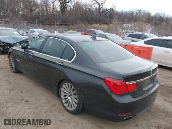 2012 BMW 7 Series 750Li xDrive with VIN WBAKC8C59CC437730, listed as a IAAI auction lot 41427243 with 91,832 mi miles and . Bid and sale history available at DreamBid. Image 3.