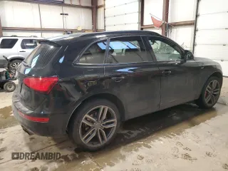 2016 Audi SQ5 3.0T Technik with VIN WA1LCAFPXGA021158, listed as a Copart auction lot 83837454 with 119,449 mi miles and Salvage Title. Bid and sale history available at carsss.com. Image 3.