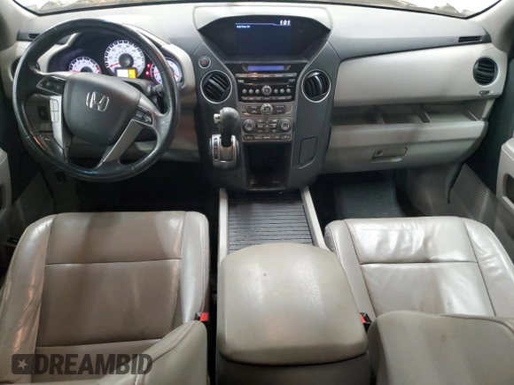2014 Honda Pilot EX-L with VIN 5FNYF3H57EB008172, listed as a Copart auction lot 51570815 with 160,396 mi miles and Salvage Title. Bid and sale history available at carsss.com. Image 8.