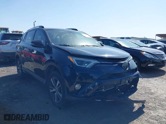2018 Toyota RAV4 XLE with VIN JTMWFREV7JJ186925, listed as a IAAI auction lot 41717611 with 79,580 mi miles. Bid and sale history available at carsss.com. Image 1.