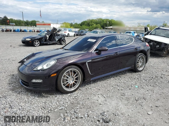 2010 Porsche Panamera S with VIN WP0AB2A71AL064974, listed as a Copart auction lot 53045525 with 44,181 mi miles and Salvage title. Bid and sale history available at DreamBid. Image 1.