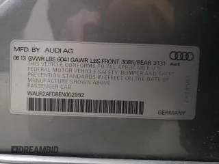 2014 Audi A8 4.0T с VIN WAUR2AFD8EN002992, выставлен на аукционе Copart как лот 45711745 с пробегом 135 881 миль миль и Чистый • Clean title. История ставок и продаж доступна на DreamBid. Изображение 13.