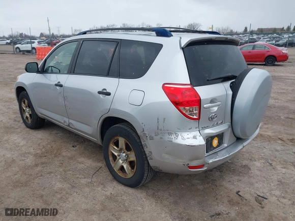 2007 Toyota RAV4 with VIN JTMZD33V675050175, listed as a IAAI auction lot 41987156 with 199,635 mi miles. Bid and sale history available at carsss.com. Image 3.