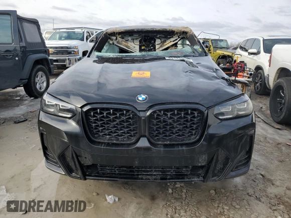 2024 BMW X4 xDrive30i z VIN 5UX33DT02R9U91458, wystawiony jako Copart lot #89126955 z przebiegiem Nie podano mil oraz Szkoda całkowita • Salvage title. Historia ofert i sprzedaży dostępna na DreamBid. Obrazek 5.