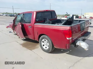 2005 Nissan Titan SE with VIN 1N6AA07A95N514937, listed as a IAAI auction lot 42045809 with 165,556 mi miles. Bid and sale history available at carsss.com. Image 3.