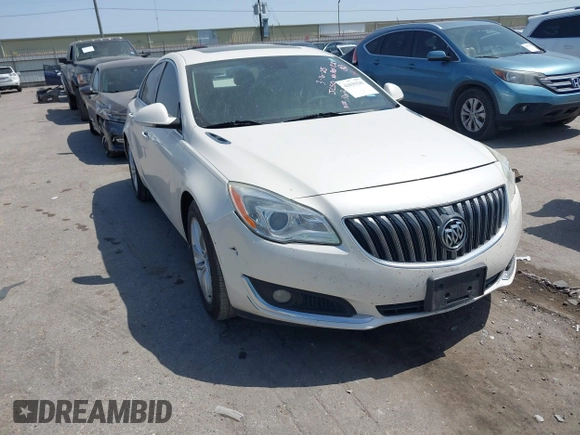 2015 Buick Regal Premium I with VIN 2G4GN5EX6F9258729, listed as a IAAI auction lot 41835545 with 120,751 mi miles and . Bid and sale history available at DreamBid. Image 1.